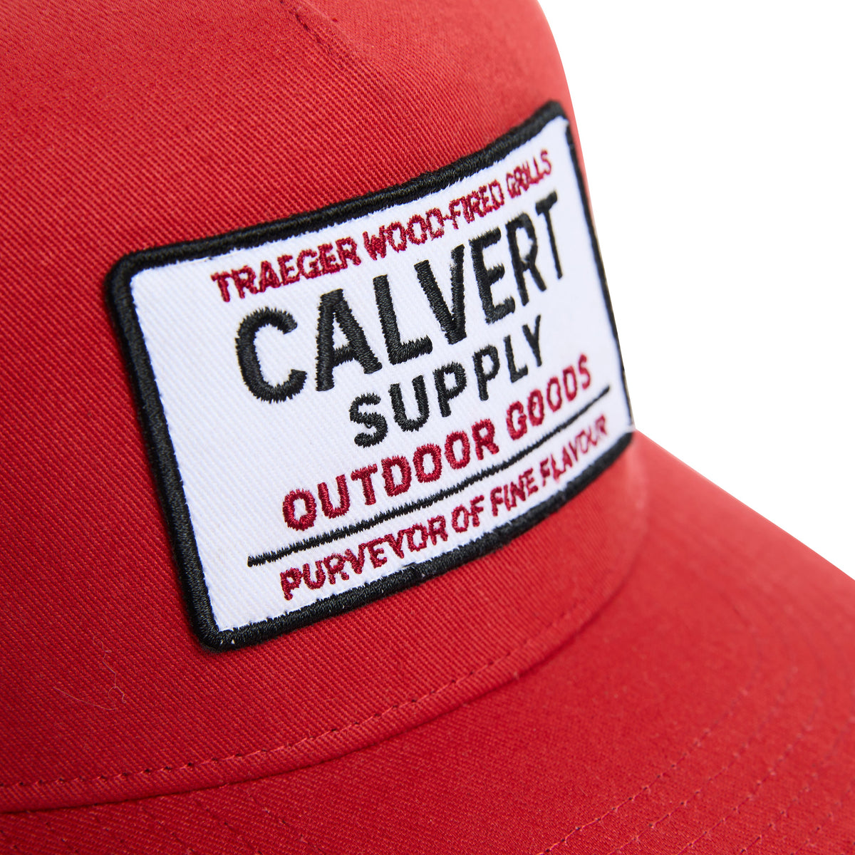 Smokin Red Structured Trucker Cap