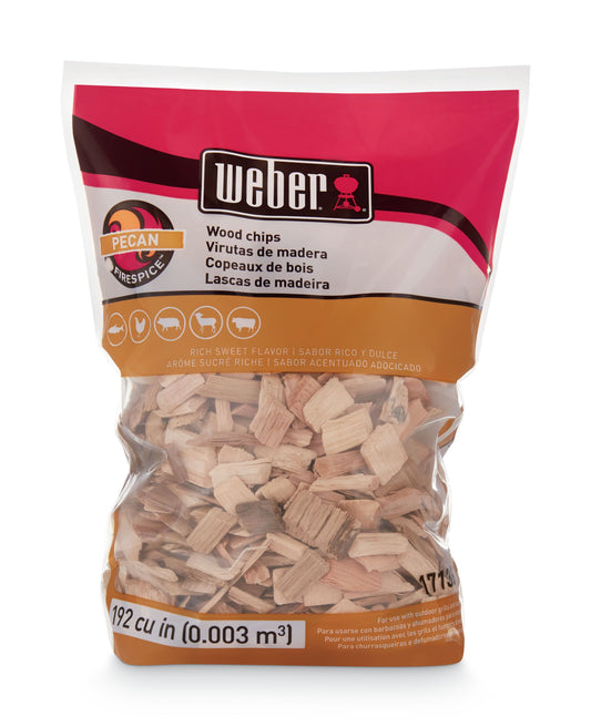 Weber Pecan Wood Chips product pack