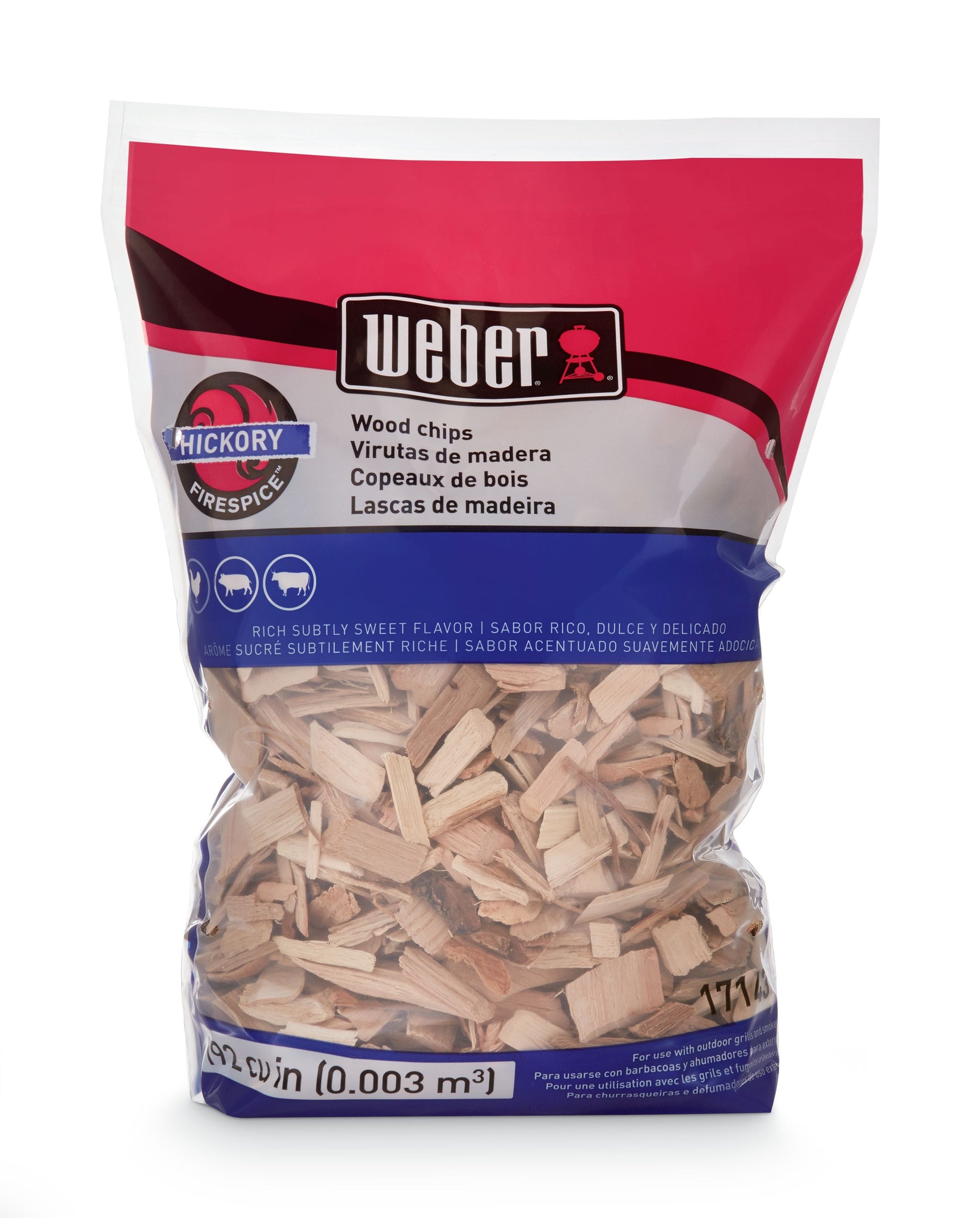 Weber Hickory Wood Chips product pack