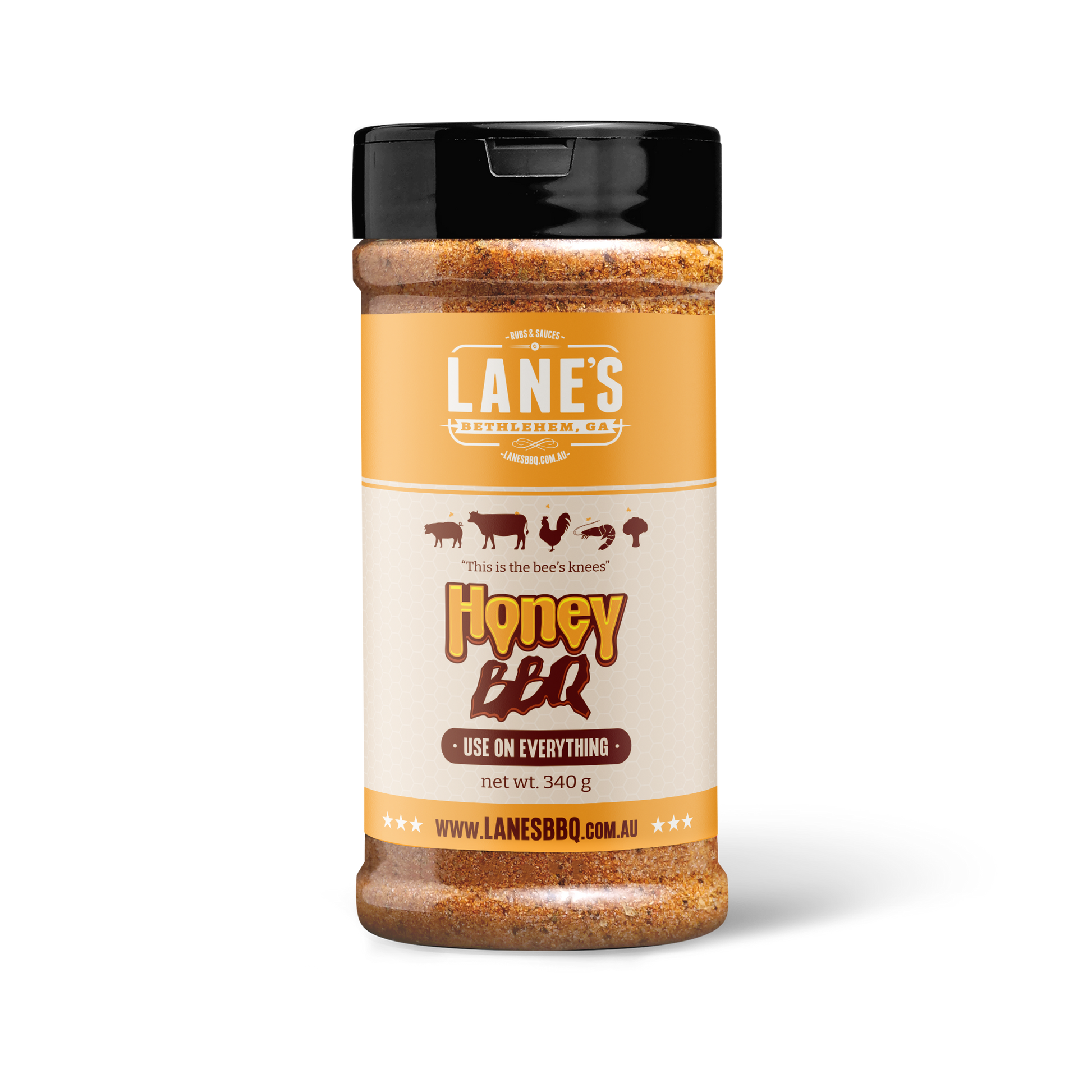 Lane's BBQ Honey BBQ Rub – Pitmaster