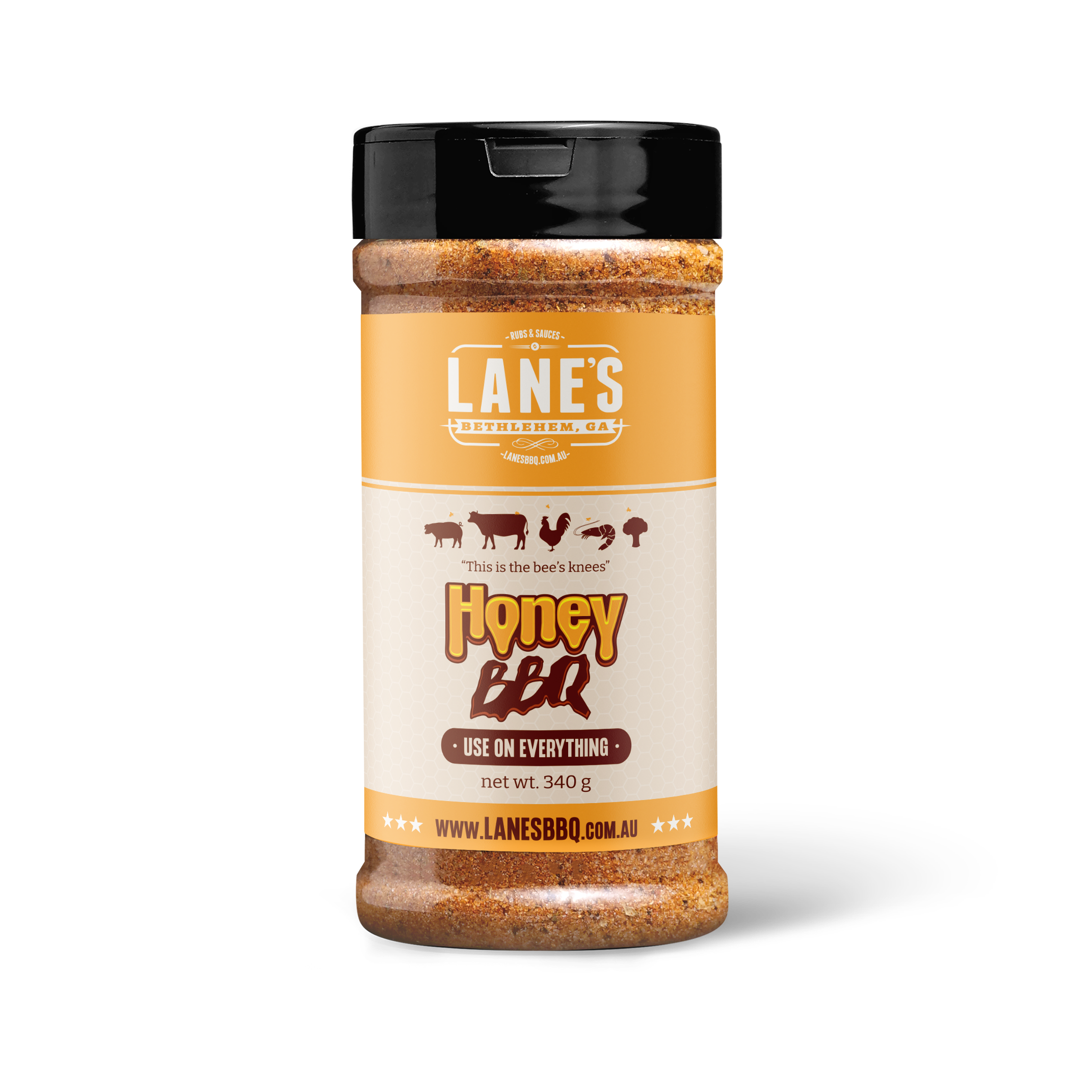 Lane's BBQ Honey BBQ Rub – Pitmaster