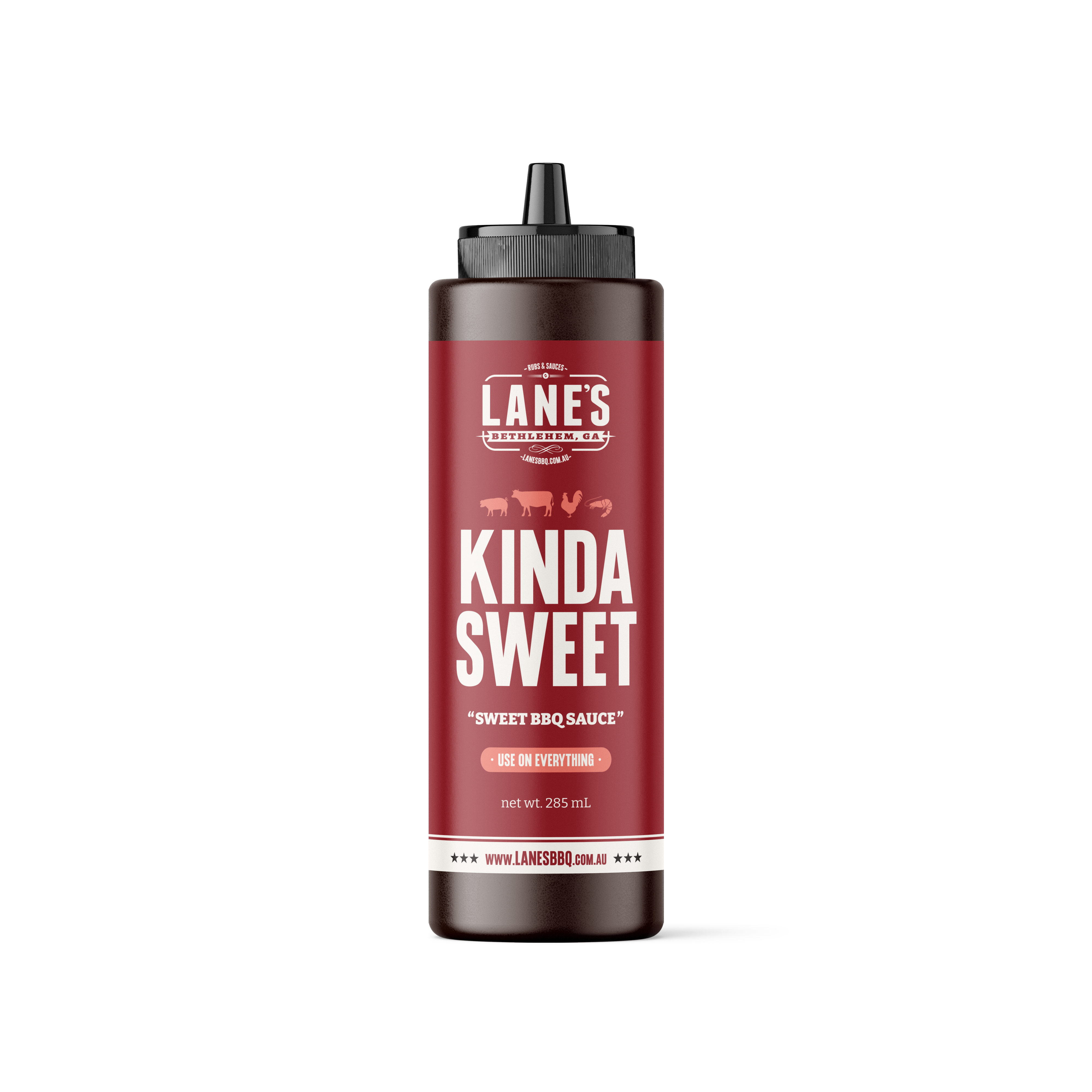 Lane's BBQ Kinda Sweet Sauce – Small
