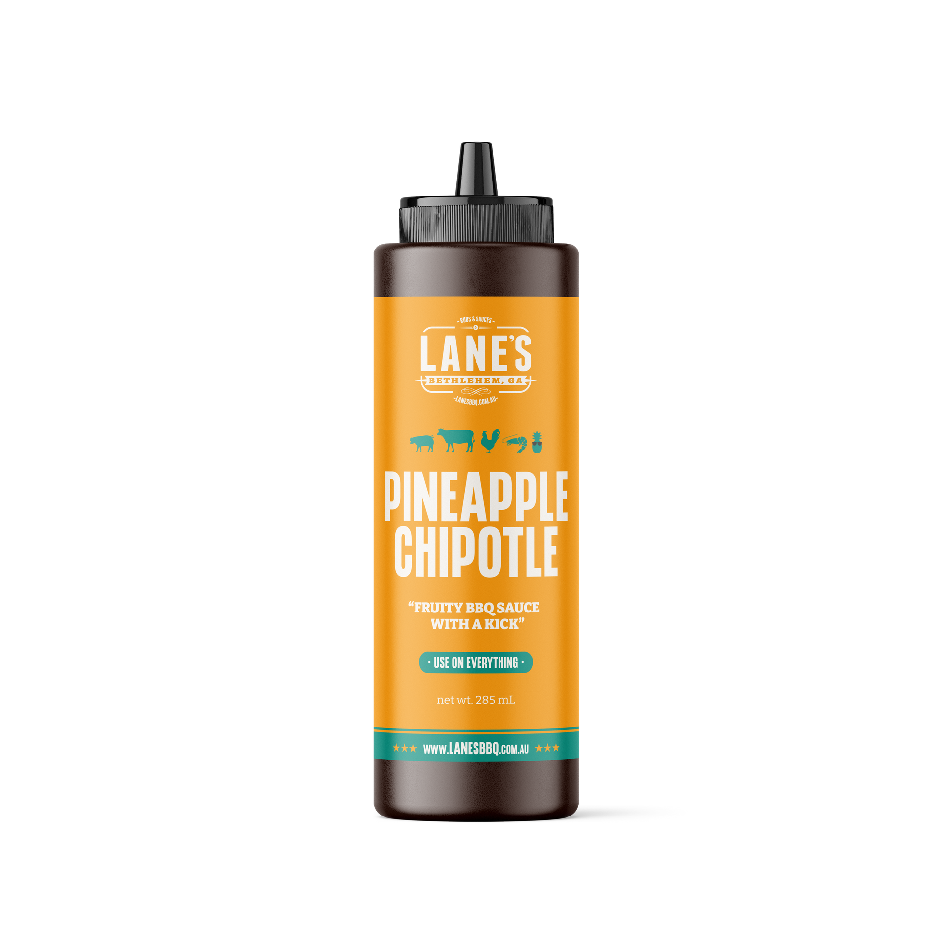 Lane's BBQ Pineapple Chipotle Sauce – Small