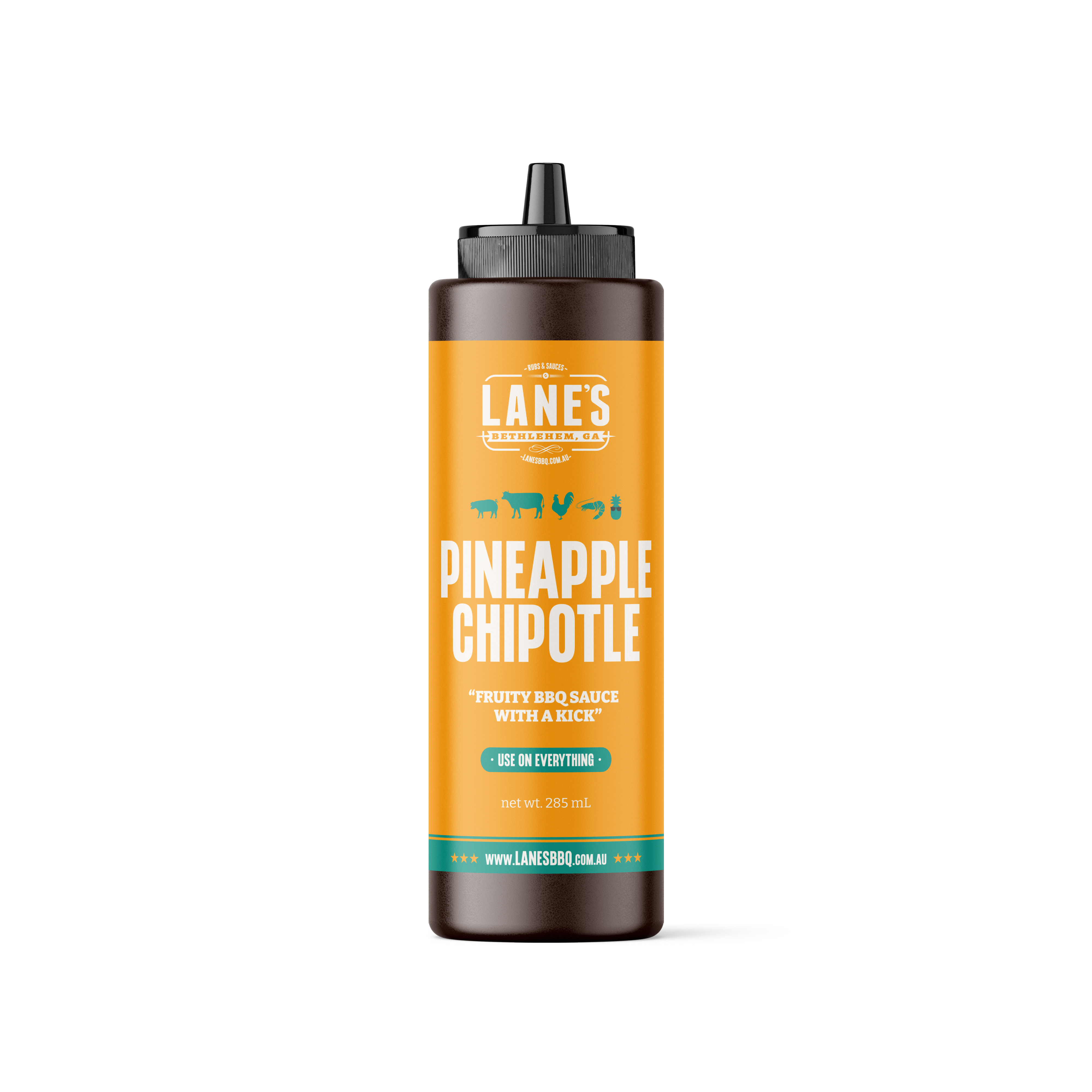 Lane's BBQ Pineapple Chipotle Sauce – Small