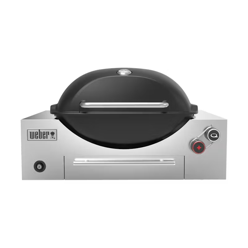 Weber Built-in Q Premium (Q3600N) Gas BBQ (LPG) Black