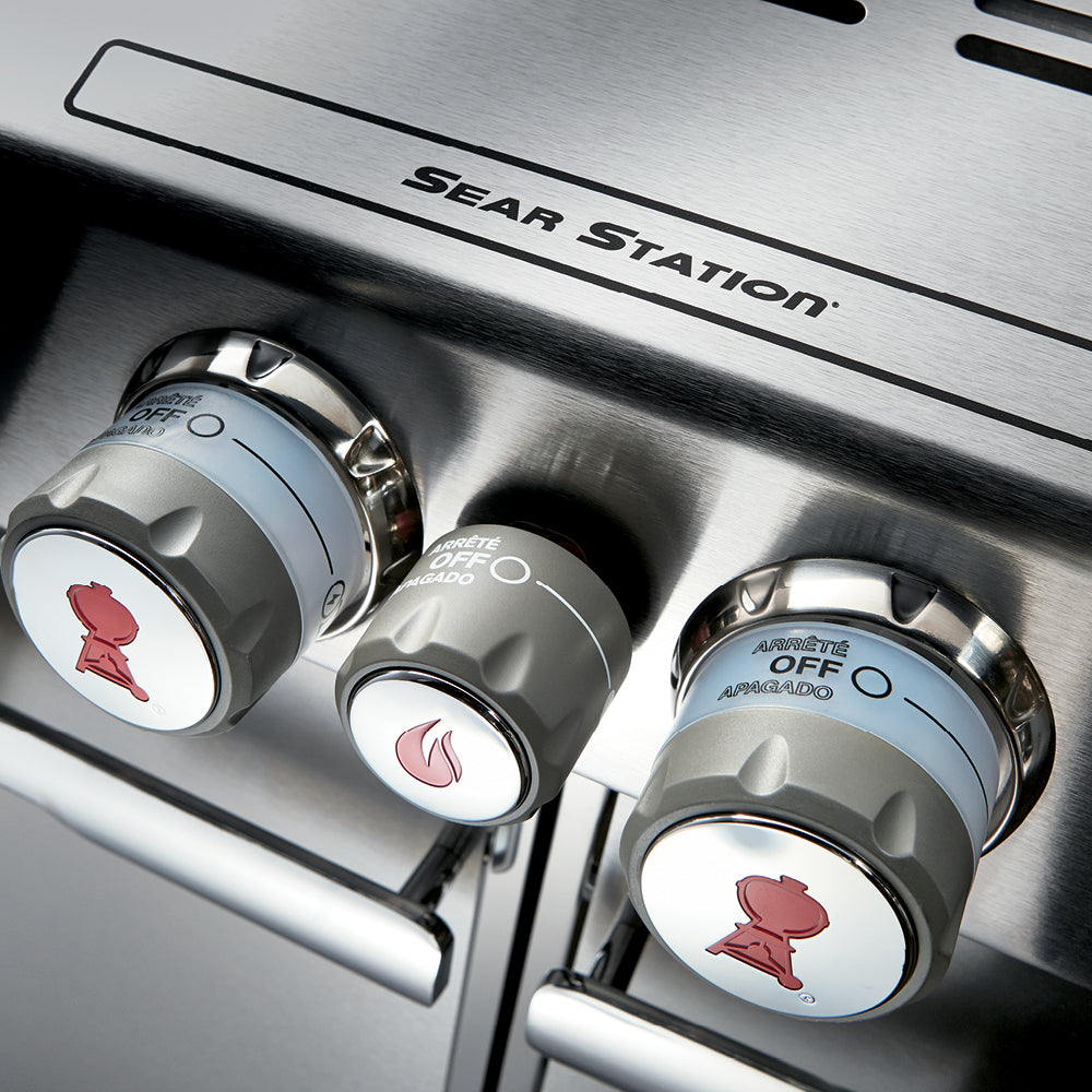 Weber Summit Sear Station controls