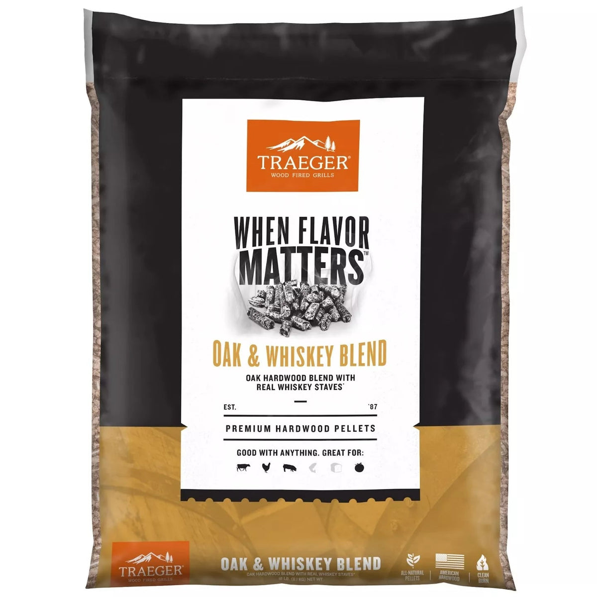 Oak & Whiskey Blend Pellets