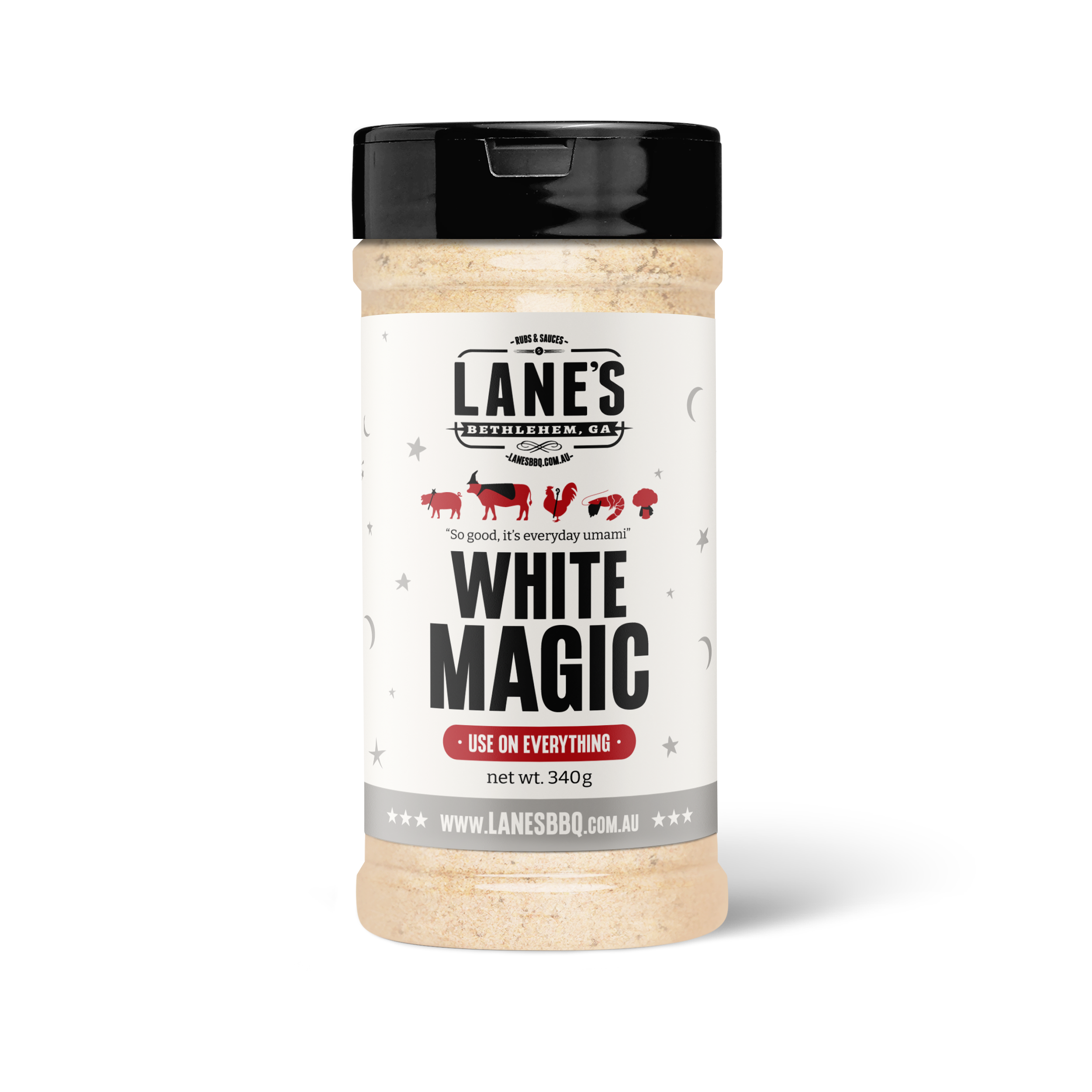 Lane's BBQ White Magic Rub – Pitmaster