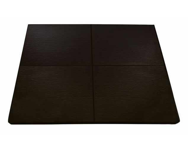 Maxiheat Square Tiled Hearth Black image 0