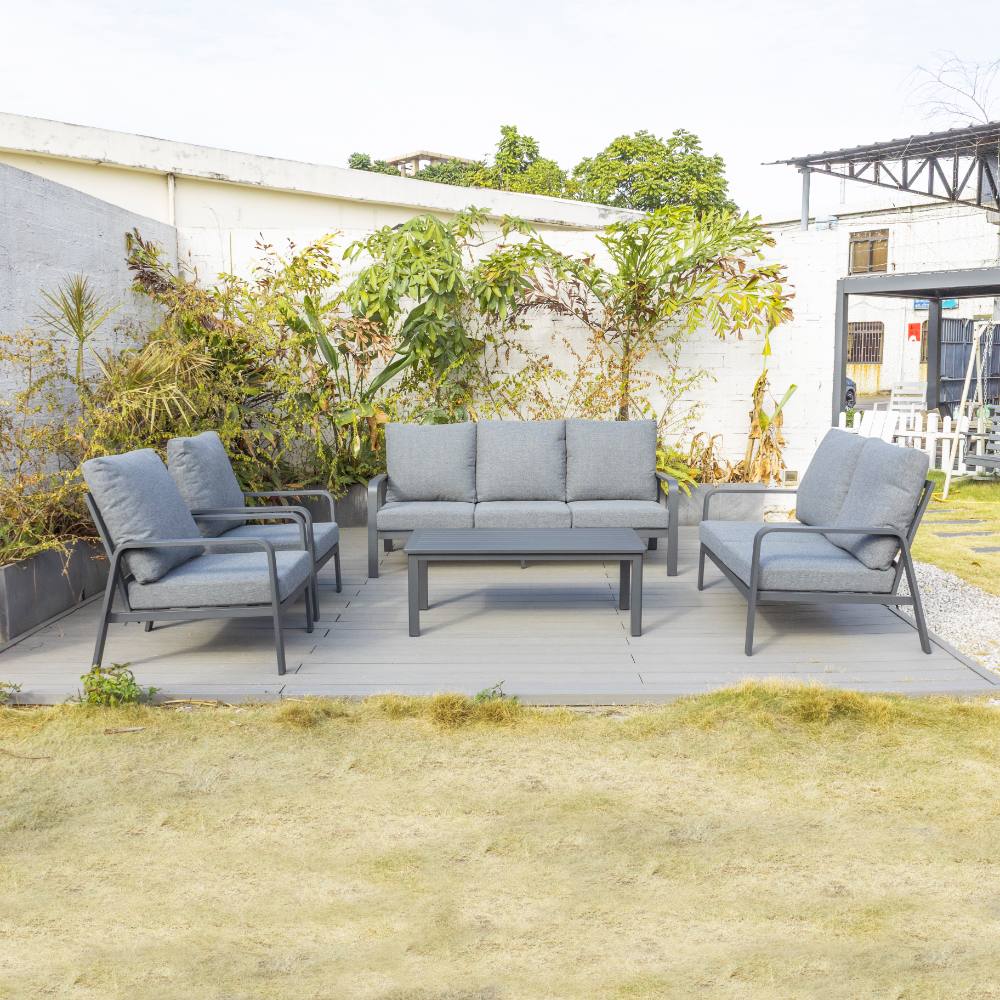 Bondi 5 Piece Lounge - Gunmetal image 9