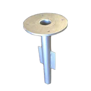 Asta In-ground Base - Galvanised Steel image 0