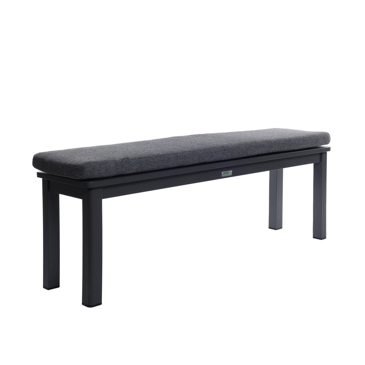 Bondi Bench with Cushion 140cm - Gunmetal – supplier photograph 1