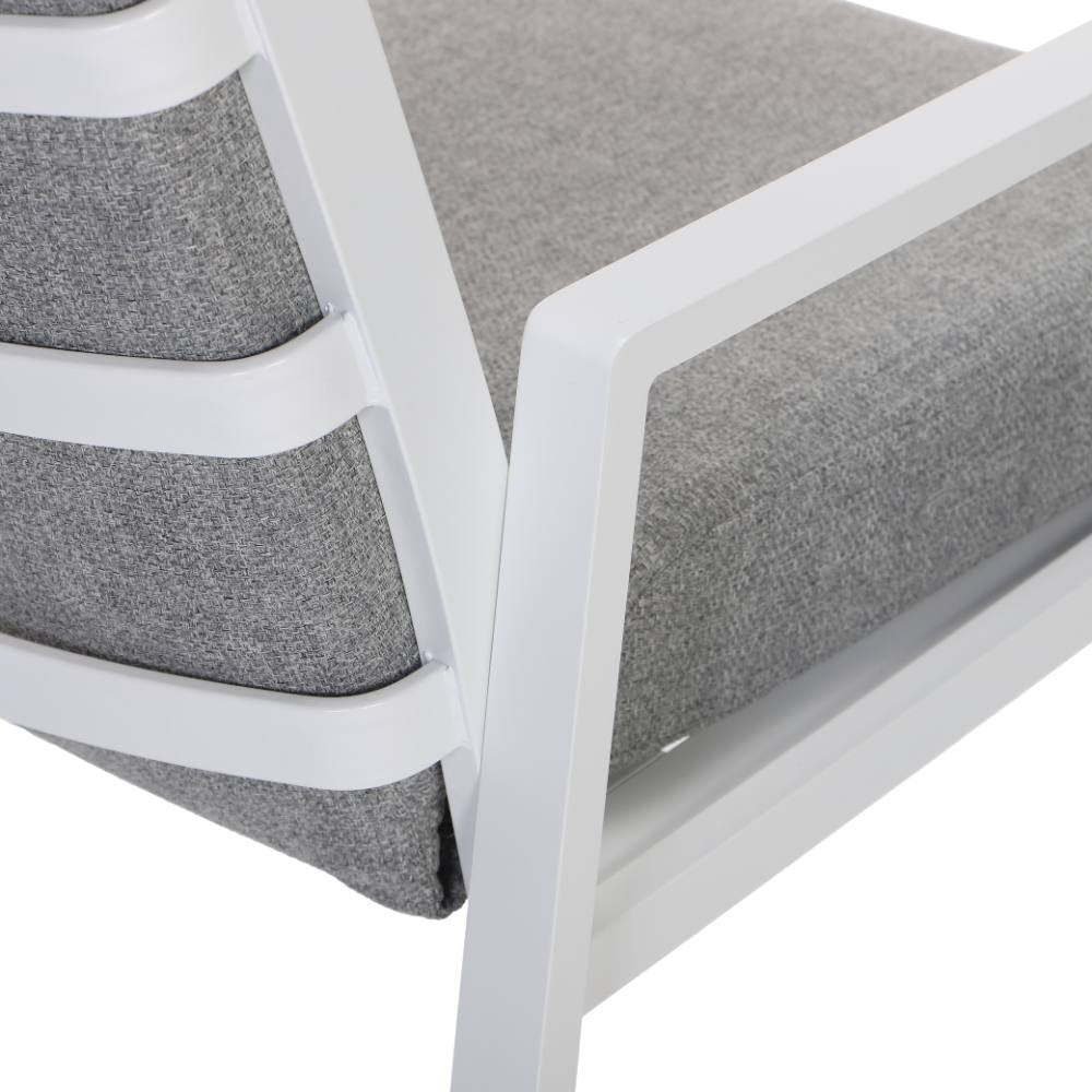 Bondi High Back 7 Piece Dining (160/93) - White image 8