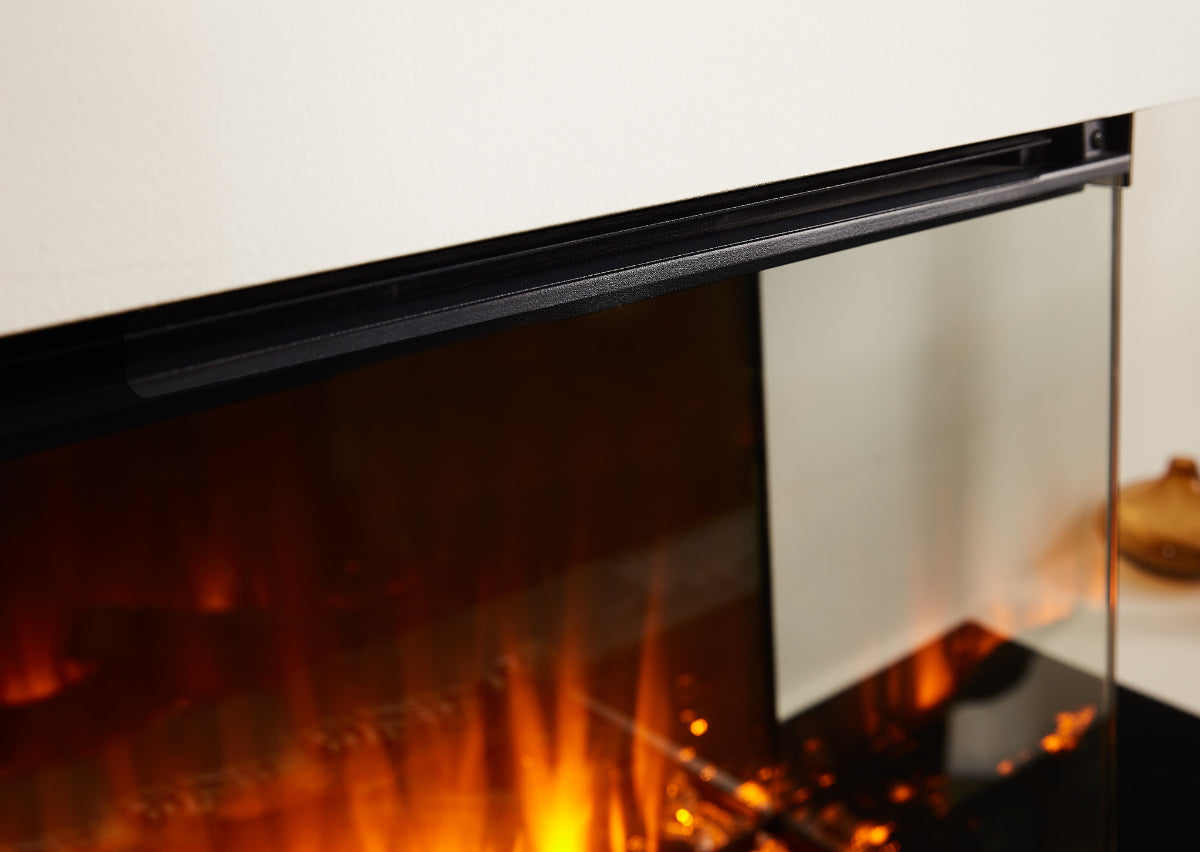 New Forest 1600 Electric Fire with Deluxe Real Logs image 2