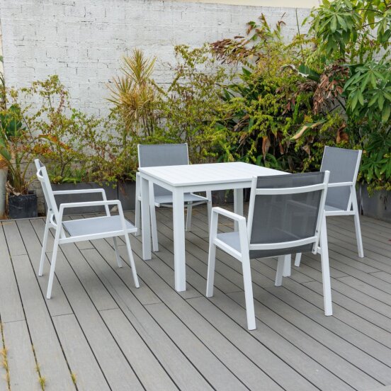 Bondi Sling 5-Piece Dining - White image 3