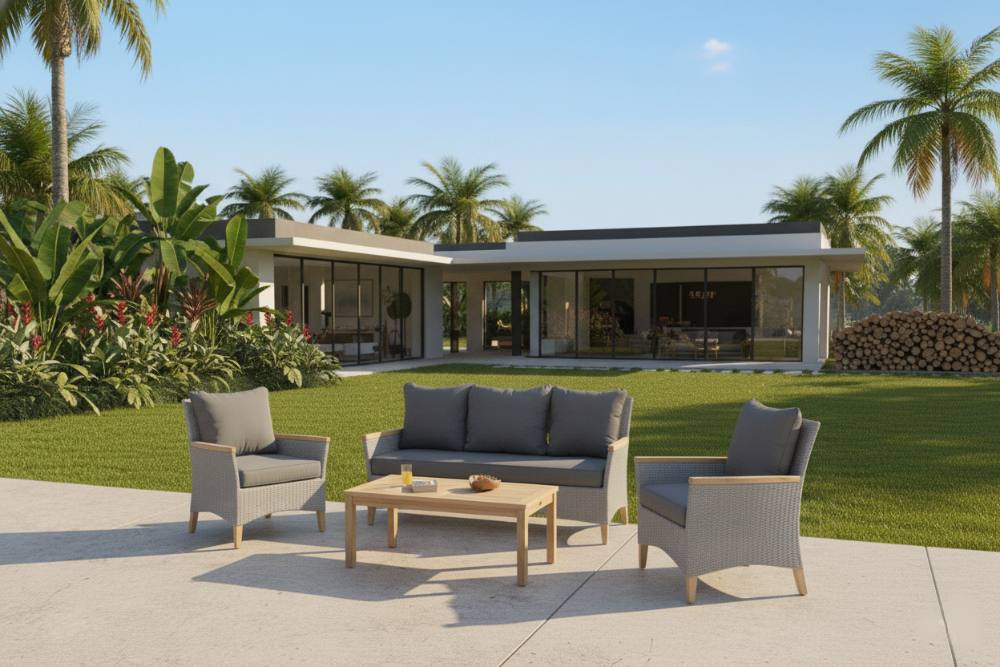 Florence 4-Piece Lounge Setting image 1