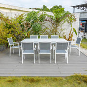 Noosa 9 Piece Dining - White image 0