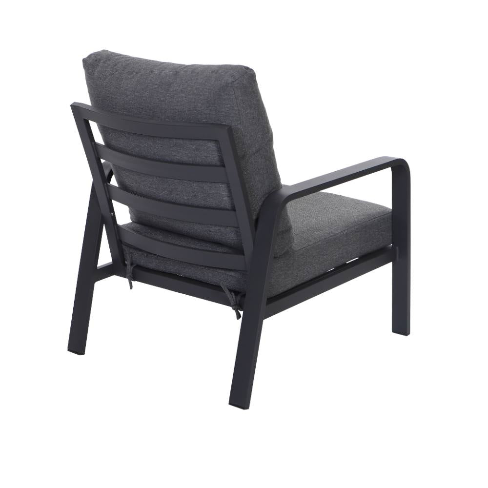 Bondi Single Lounge - Gunmetal image 6