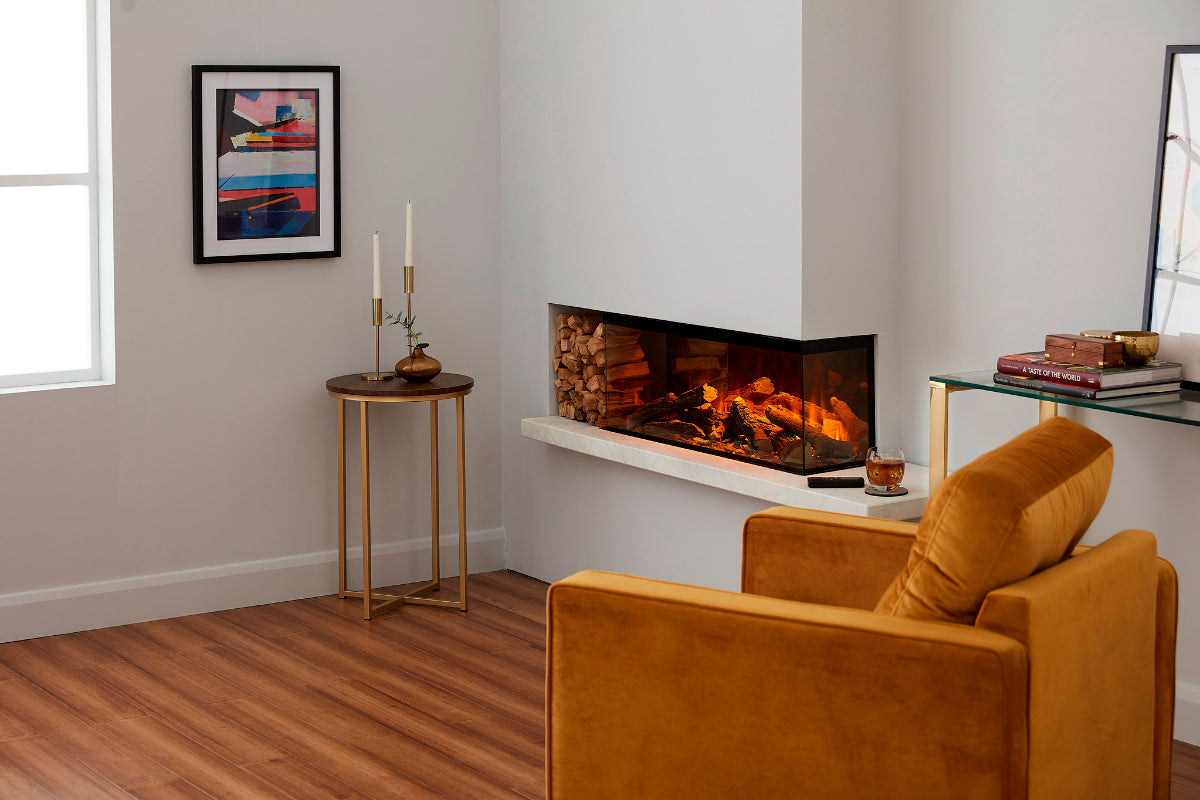 New Forest 870 Electric Fire with Real Logs image 6