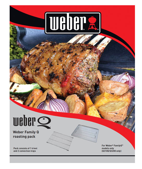 Weber - 3000 Series - Family Q Roasting Pack image 2