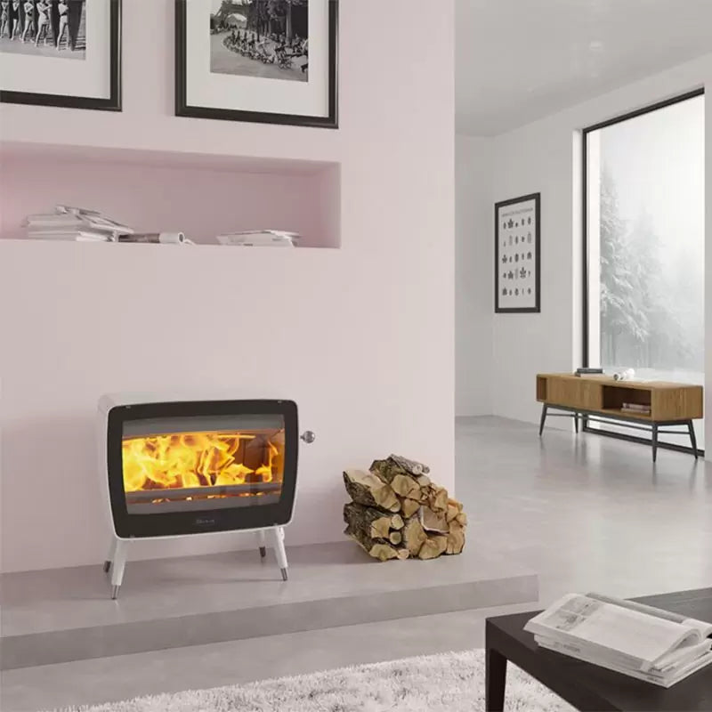 Dovre VINTAGE50 Wood Heater (White) image 0