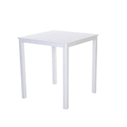 Bondi Bar Table 93cm Square - White image 0