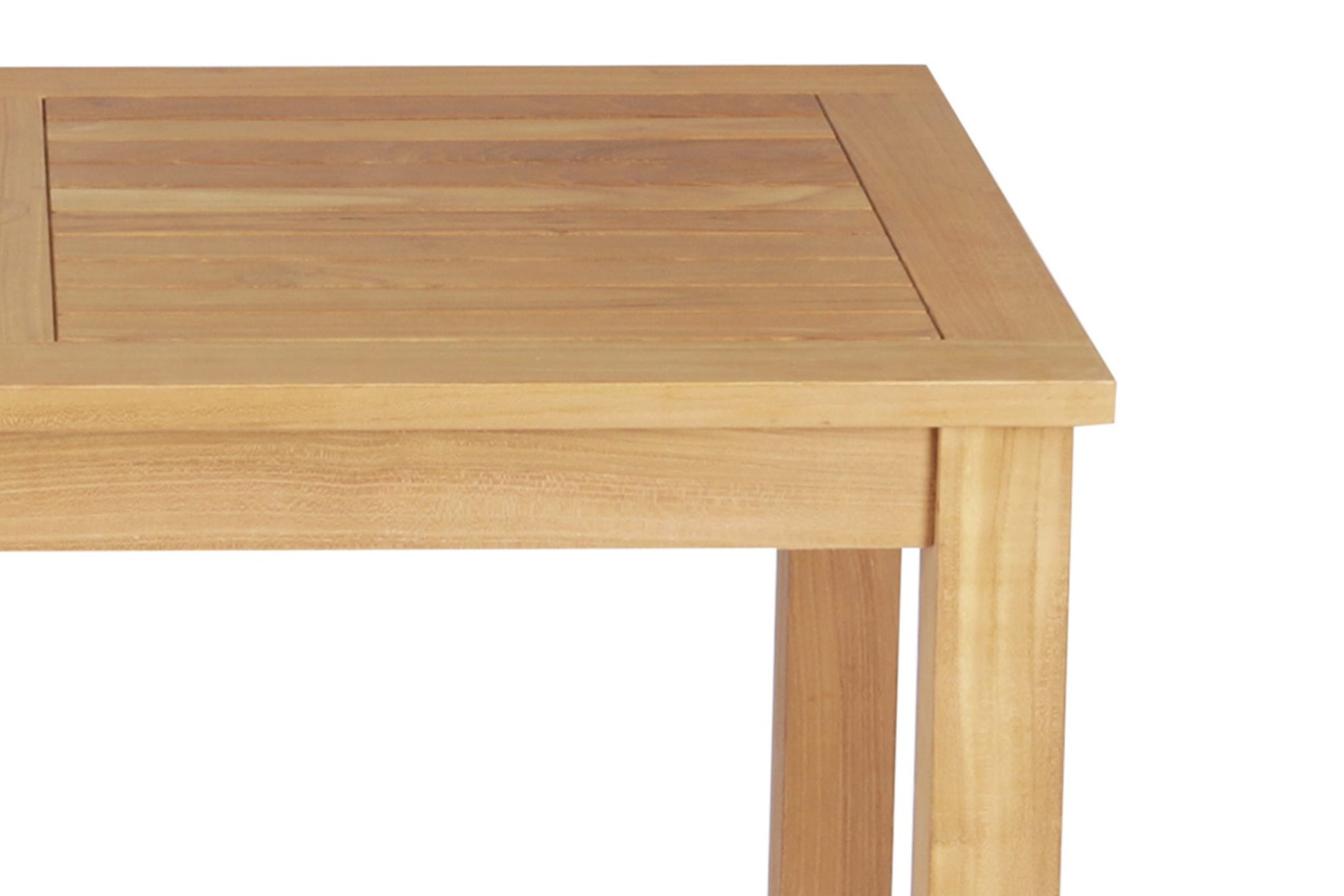 Montego Teak Timber Bar Table - 120x70x100H - Rectangle image 1