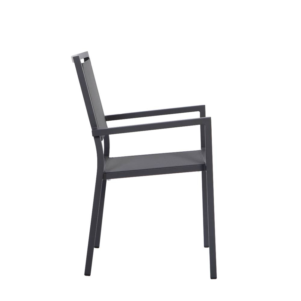 Noosa Sling Dining Chair - Gunmetal image 5