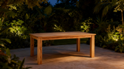 Montego 220/100 Teak Timber Dining Table image 0