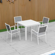 Noosa 5 Piece Dining - White image 0
