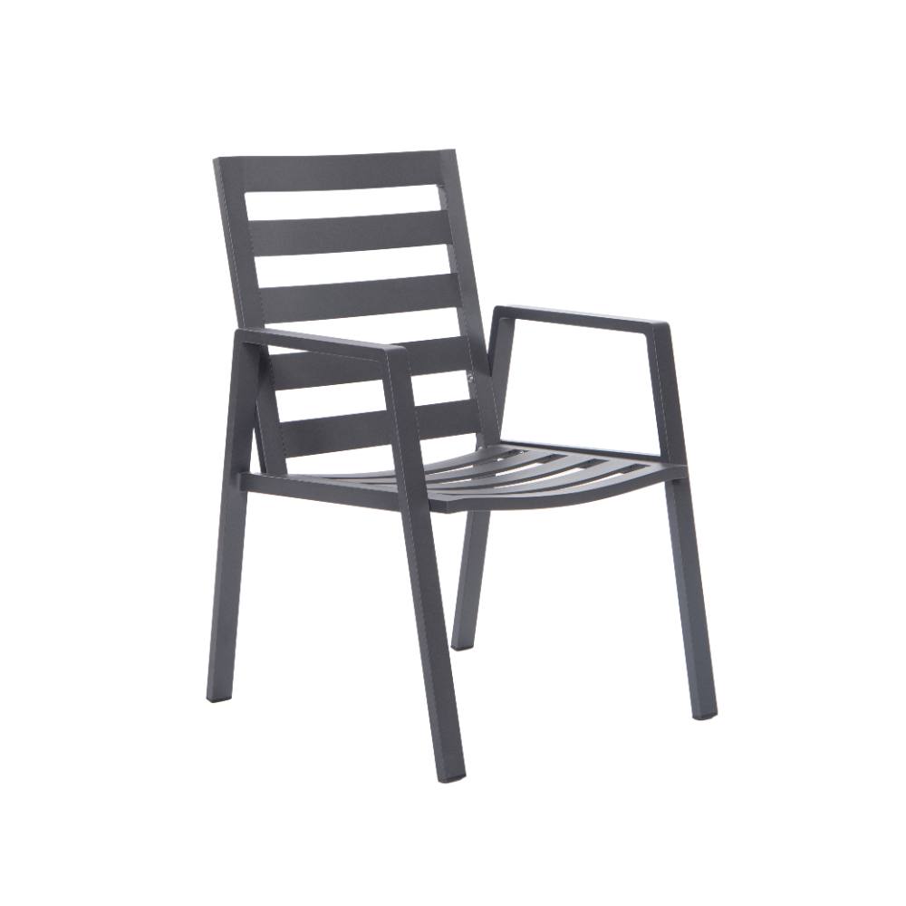 Bondi Dining Chair - Gunmetal image 4