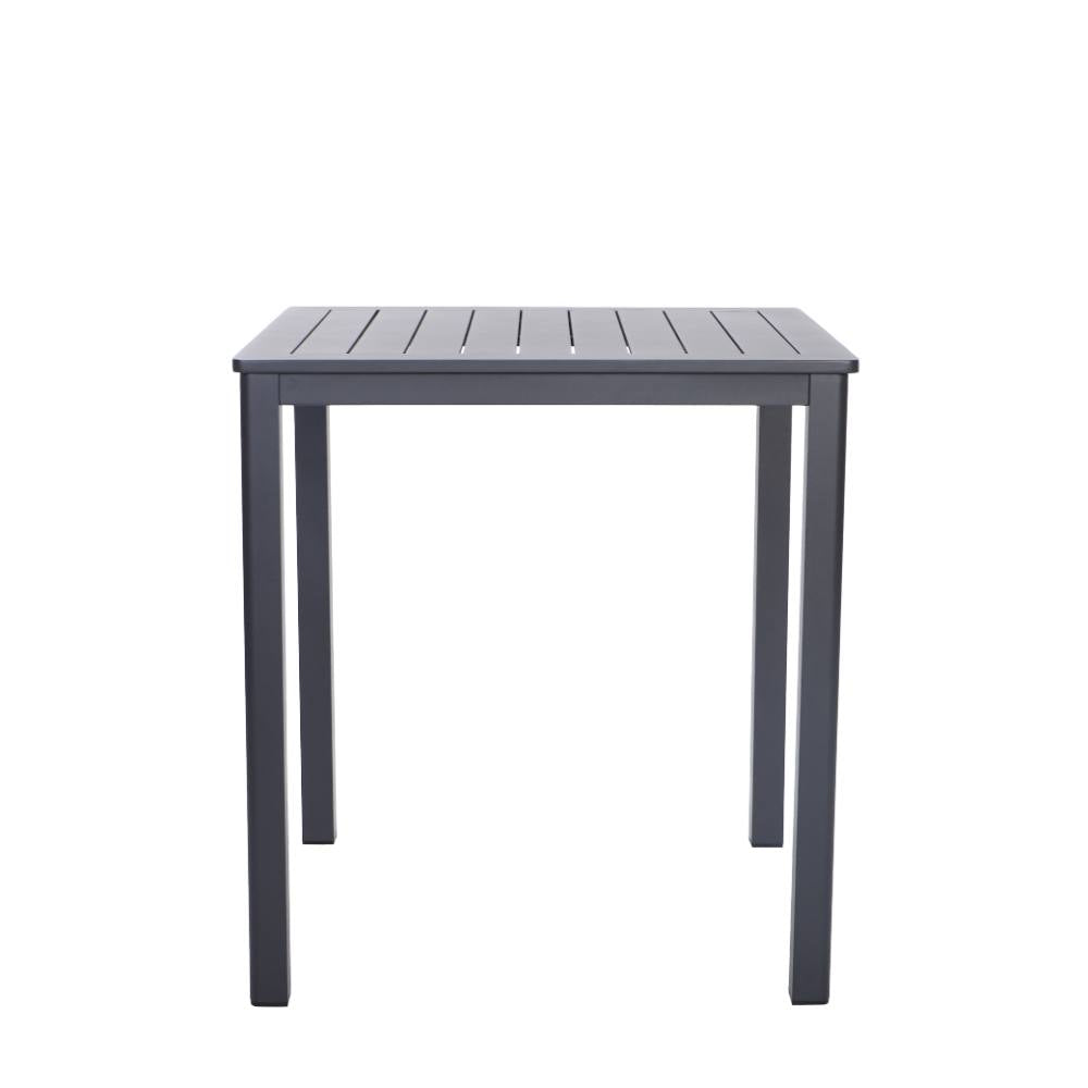 Bondi Bar Table 93cm Square - Gunmetal image 6