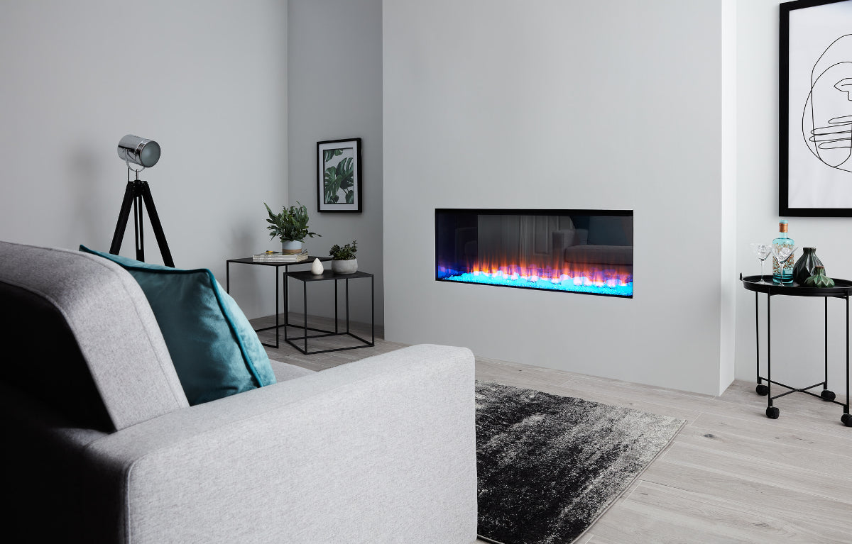 New Forest 1200 Electric Fire with Real Logs image 5