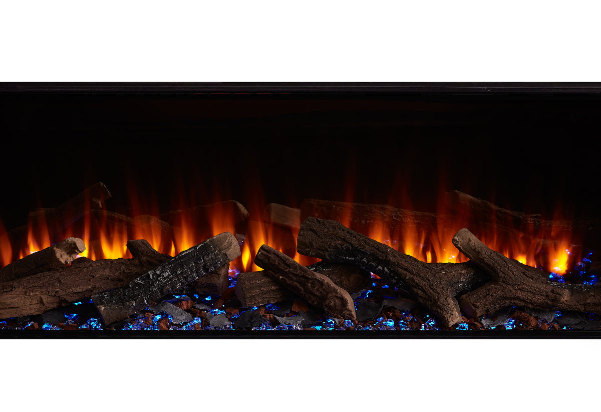 New Forest 1200 Electric Fire with Real Logs image 2