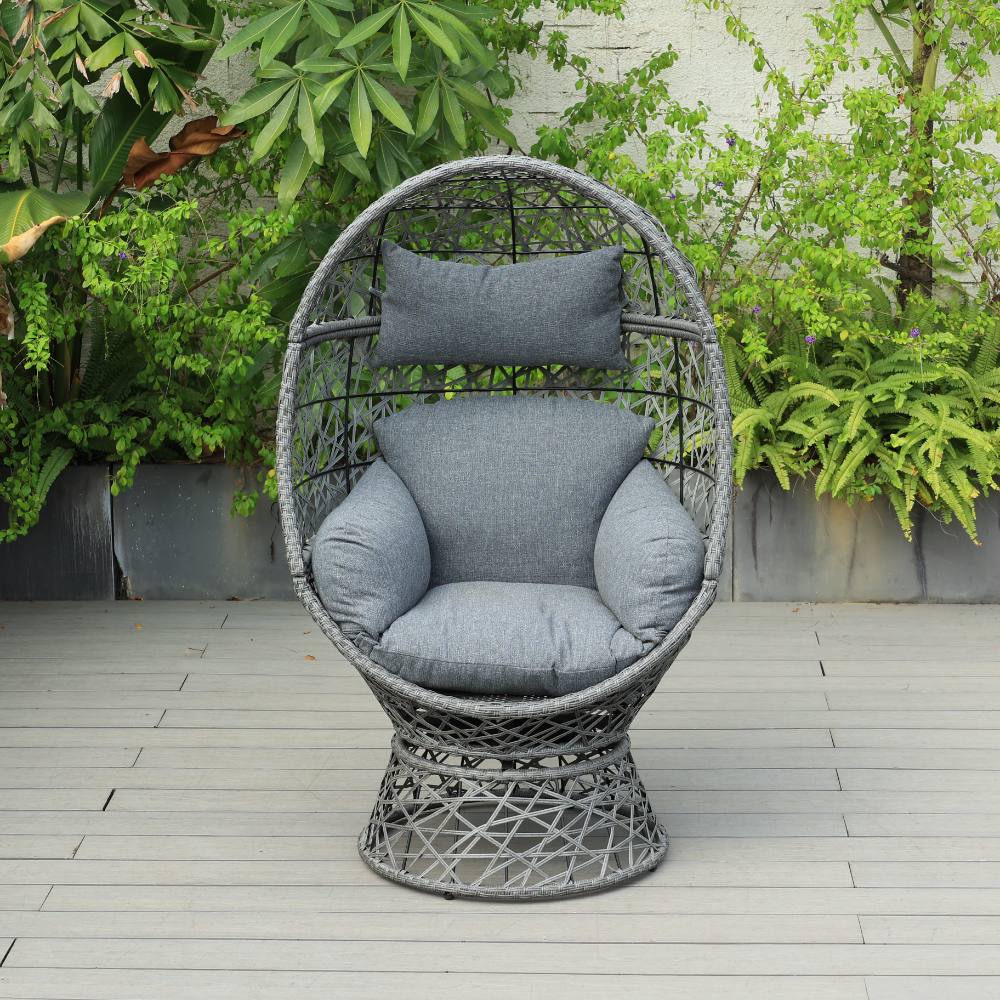 Noosa Swivel Egg Chair - Gunmetal image 2