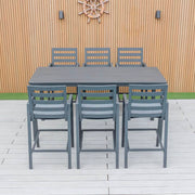 Bondi 7 Piece Bar (210/93) - Gunmetal image 0