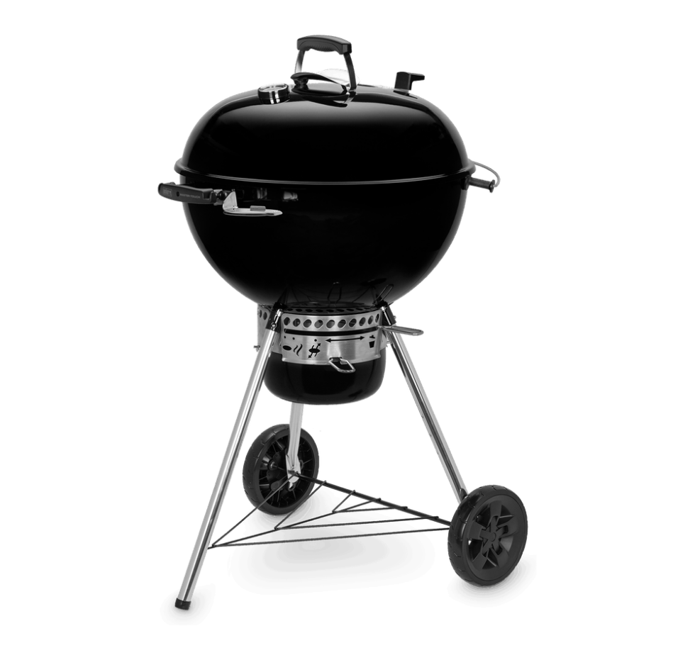 Weber Master Touch Plus Charcoal Barbecue 57cm Black image 2