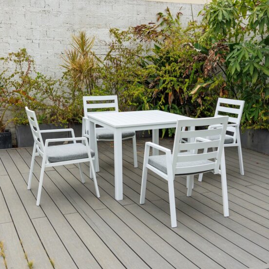 Bondi 5-Piece Dining - White image 3