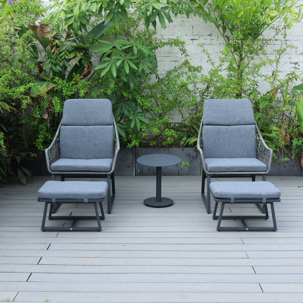 Noosa 5-Piece Chat Setting - Gunmetal image 1