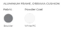 Shelta Bridgeport Premium Aluminium Dining Chair with Arms image 1