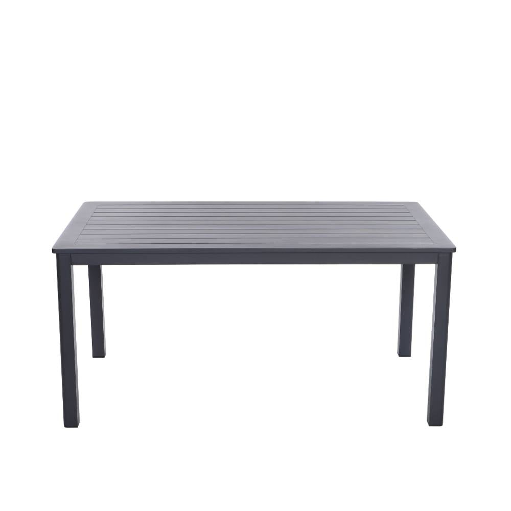 Bondi 7 Piece Dining (160/93) - Gunmetal image 8