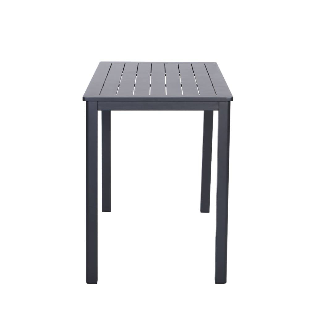 Bondi Bar Table 140cm x 76cm - Gunmetal image 2
