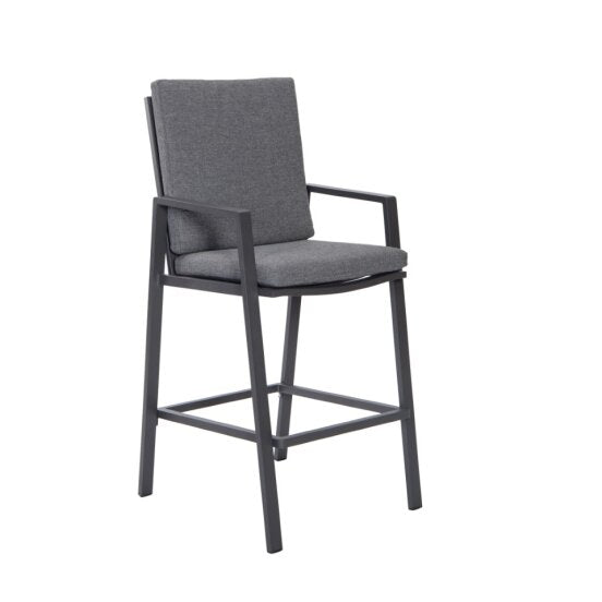Bondi Bar Chair - Gunmetal image 8