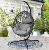 Chelsea Swinging Chair Grey image 9