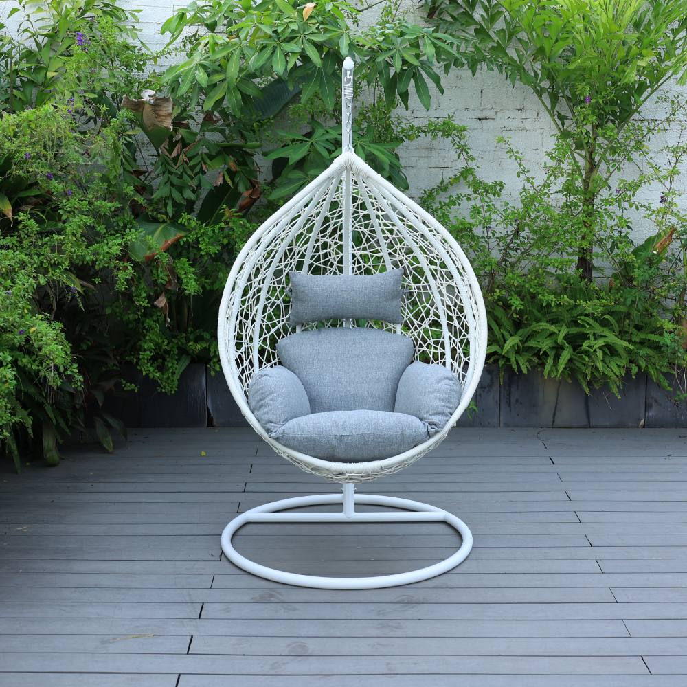Bondi Deluxe Swinging Chair - White image 0