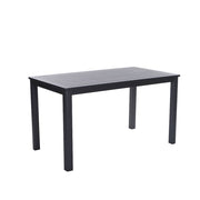Bondi Dining Table 160cm x 93cm - Gunmetal image 0