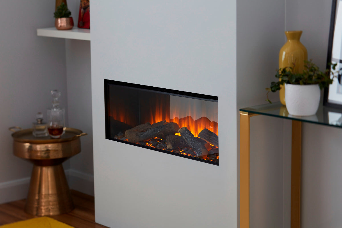 New Forest 870 Electric Fire with Real Logs image 7