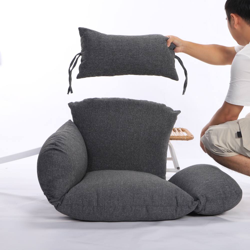 Noosa Swivel Egg Chair - Gunmetal image 8