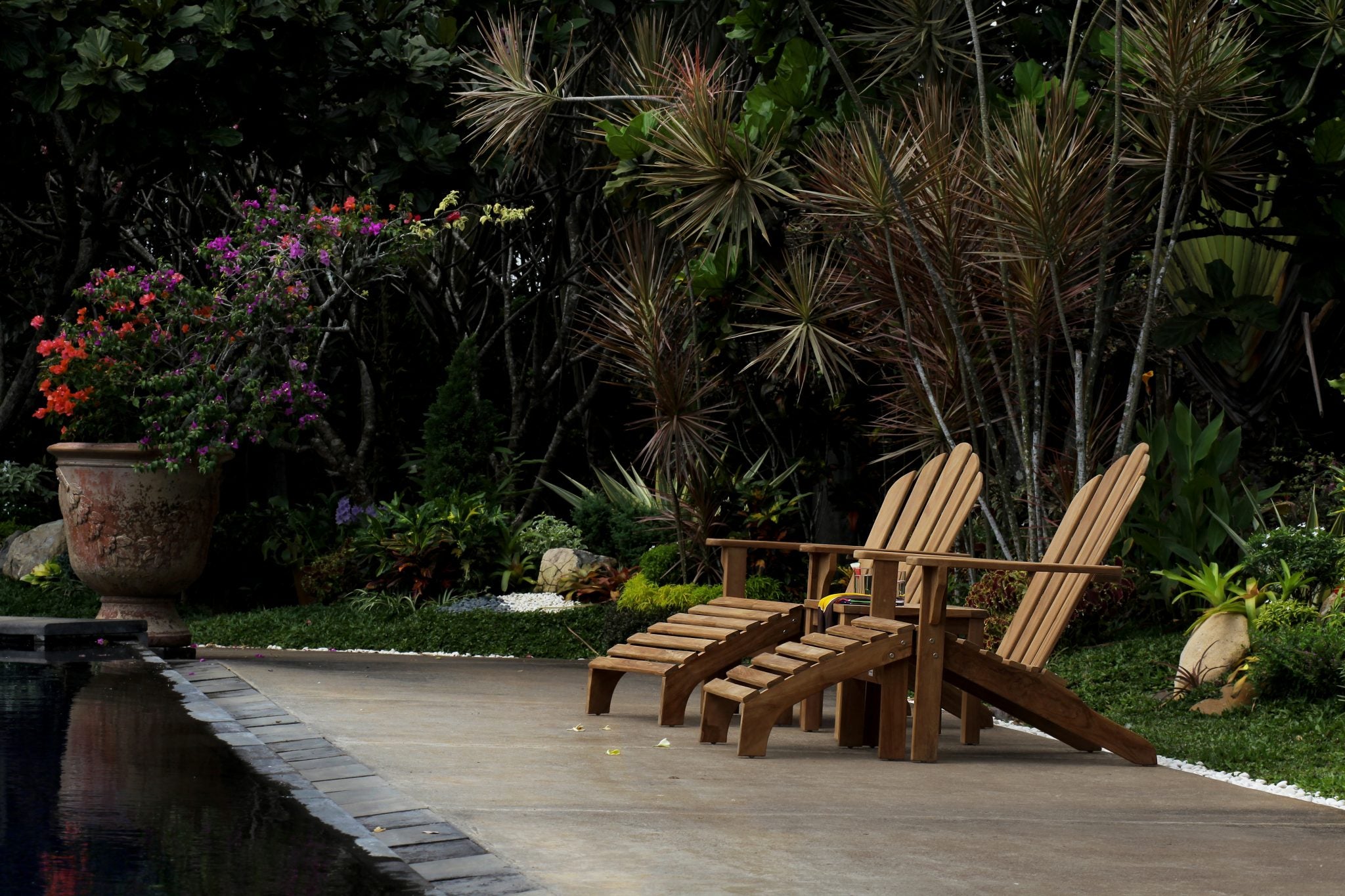 Adirondack Chair With Stool image 4