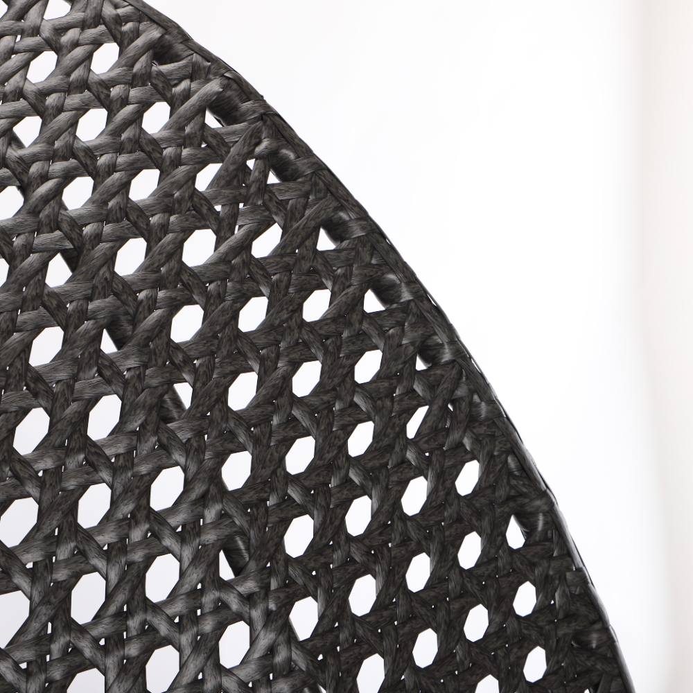 Dubai Double Swinging Chair - Charcoal Wicker image 7